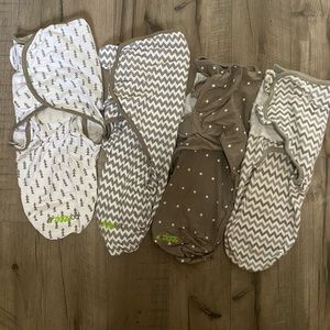 ZiggyBaby Velcro Swaddles Bundle